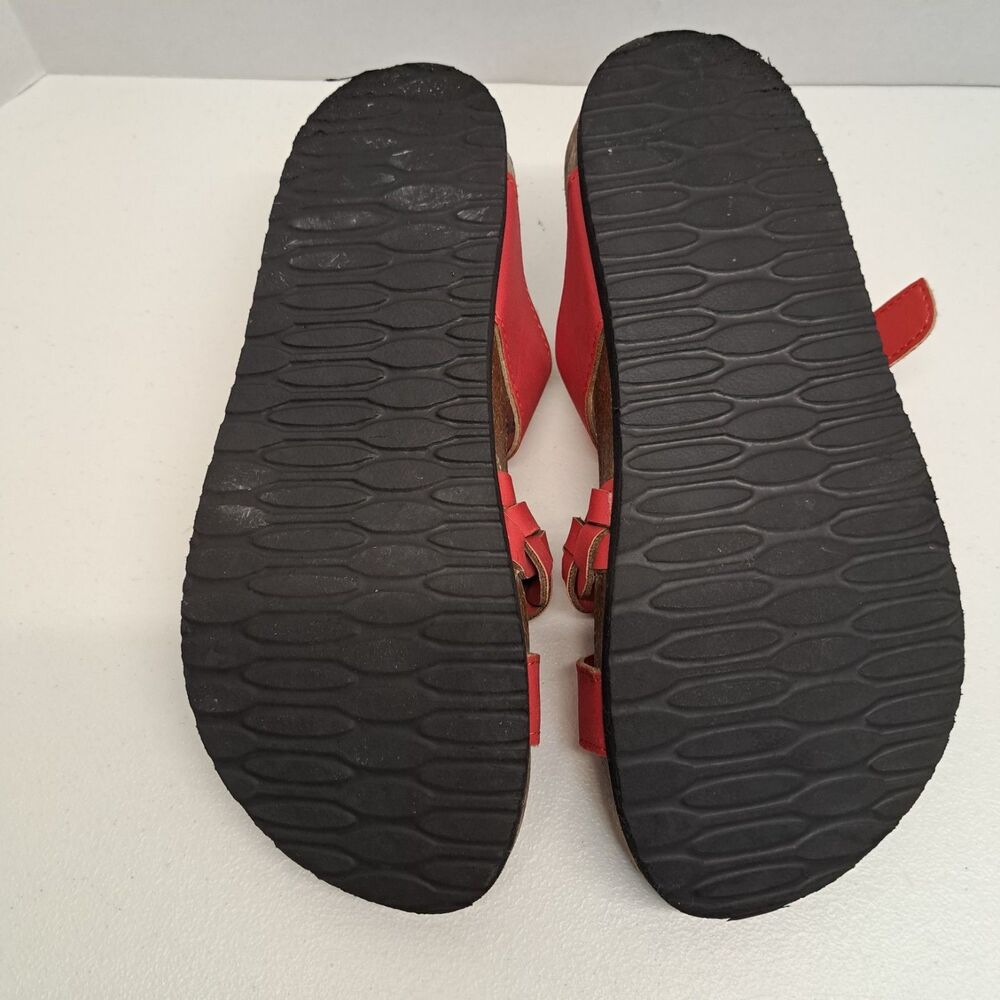 Cliffs by White Mountain Catelyn Red Sandals Women's 8W - Picture 2 of 4